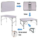 Campingtisch klappbar 90 x 60 cm, zwei Höhen – Produktansicht 2