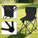 Tisch-Stuhl-Set für Camping mit Getränkehalter – Produktansicht 3