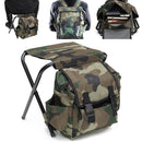 Angelstuhl als Rucksack, 0,9 kg, faltbar – Produktansicht 3