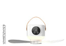 Zeltventilator mit Licht und Fernbedienung, 7200 mAh – Produktansicht 5