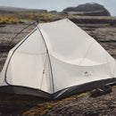 Trekkingzelt Naturehike Cloud Up Pro auf felsigem Untergrund
