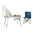 Alutisch 120 x 68,5 cm mit Tragetasche – freigestellt auf weißem Hintergrund